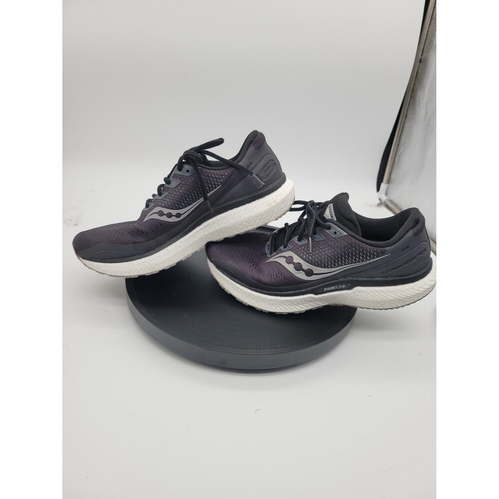Saucony Shoes Mens Triumph 18 Running Sneaker Black S2059640 size 10 Wide Blake
